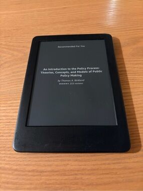 Amazon Kindle E-Reader in Black
